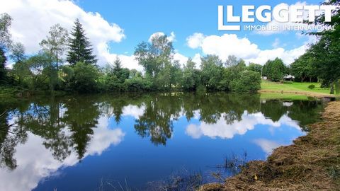 A09526 - Lovely fishing lake for sale with land of 19320m², partly wooded. Easy access from the road, with large prairie and open views. The land is non constructible, situated in Angoisse. Information about risks to which this property is exposed is...