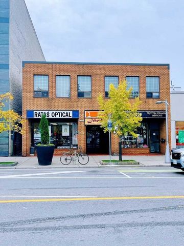 Great Opportunity to Purchase a Turn key Investment Commercial Building Located on Prime and Vibrant Block of Greektown. Less Than Two Minute Walk to Broadview Subway Station, Easy Access to DVP and Toronto Downtown; Lot Size 43.60 x 133.43, Rare Opp...
