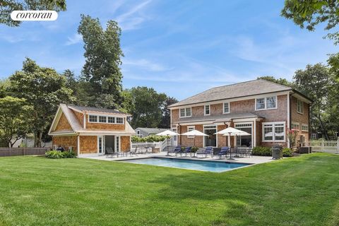 Welcome to your dream residence in Sag Harbor, where timeless elegance meets coastal charm just seconds away from Peconic Bay. This meticulously crafted Hamptons Shingle style home, completed in 2022, with 6 bedrooms, 5.5 baths, and an expansive 4300...