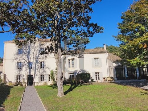 SOUTH OF MONTELIMAR DROME PROVENCALE On the outskirts of a village with shops and 10 mn from the motorway exit lovely building from the 19 th century mixing modern and ancient style. Authenticity has been preserved ( wooden floors, ciment tiles, ston...