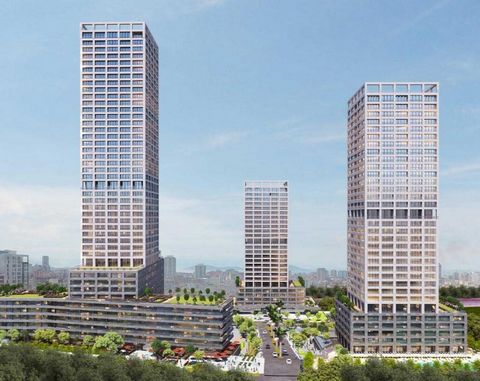 Atasehir is the best area in the Asian part of Istanbul and the project has a government guarantee  the green area of the project is 85%, the construction area is 35,000 square meters  