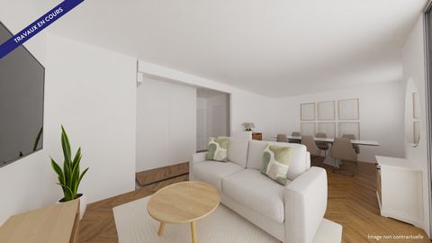 TINQUEUX - PLACE DU COMMERCE - APPARTEMENT T5 Au 2ème étage d'une résidence sécurisée au centre de Tinqueux, un appartement lumineux d'environ 80m2. Il se compose d'une entrée qui dessert une cuisine fermée, une grande pièce de vie d'environ 30m2 qui...