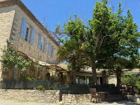 Situated within a 20 minute drive across the Rhône from Avignon, this characterful property, built in the 1500's, was originally the village school before being thoughtfully re-designed as an Inn. The local stonework and exposed beams give the proper...