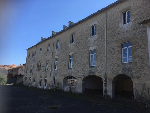 A former school is available in the village of Chef Boutonne, featuring all the necessary amenities. The main building spans approximately 300m2 across 3 levels, boasting double glazed windows and a beautiful stone facade. Additionally, there are 2 o...