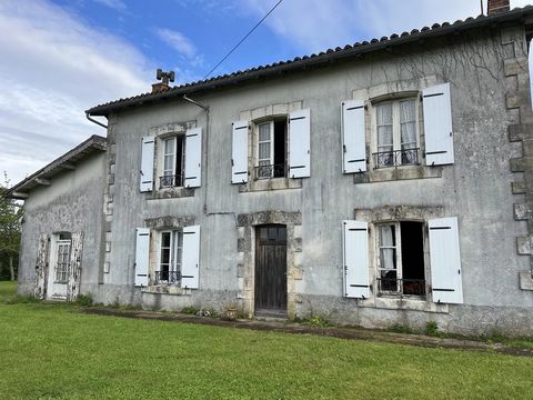 This lovely stone property is well situated in a small hamlet near to the village of Abzac and its amenities. The larger town of Availles Limouzine is under ten minutes away, and Limoges airport is less than an hours drive. The house does require ren...