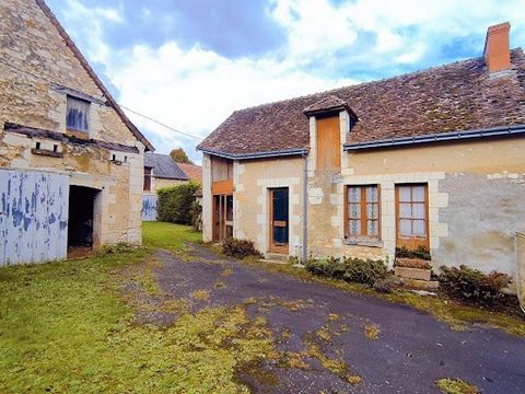 Alleinmakler - Südtouraine - Val de Claise - Charmantes Dorf 5 mm von Geschäften, Schulen, Hochschule und Medizin entfernt. 10 mm La Roche Posay, 10 mm Grand Pressigny und 25 mm Châtellerault TGV-Bahnhof - Charmanter kleiner Immobilienkomplex auf 170...