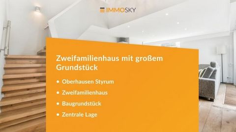 In Oberhausen-Styrum erwartet Sie ein bezauberndes Zweifamilienhaus mit Anbau und Baugrundstück, das durch seinen Charme und seine Ausstattung besticht. Mit einer großzügigen Wohnfläche von ca. 220 Quadratmetern, verteilt auf zwei Geschosse, zwei im ...