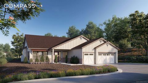 New Construction, built single level gated community set in the foothills of North Poway, Welcome to Lot 7, a two tiered large backyard yard with panoramic sunset west/southwest views and room for a guest house, pickle ball and large outdoor living p...