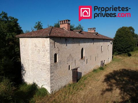 82270 between Cahors and Caussade: 12th century manor of ?La Borde des Prés': Listed as an ISMH: ?Supplementary Inventory of Historical Monuments'. Remarkable site in a highly touristic, gastronomic and wine-growing region (Between Quercy, Aveyron an...