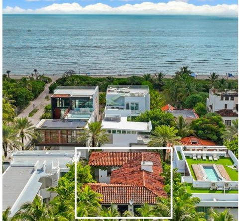 Strandliefhebbers! Bezit 1 van slechts 23 huizen in het prestigieuze Altos Del Mar, een 24/7 bewaakte enclave ten oosten van Collins (dezelfde kant van Collins als Four Seasons &St.Regis). De helft van de huizen zijn $ 20M + w / direct uitzicht op de...