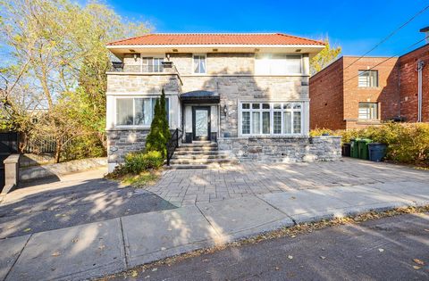 Strategically located one block from Westmount on a quiet cul-de-sac, this majestic, stone front triplex has everything required to maximize revenue. The primary apartment will dazzle you with its extra high ceilings, beautifully designed kitchen, an...