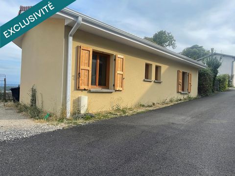 Villa plain-pied 2022, vue montagnes, au calme