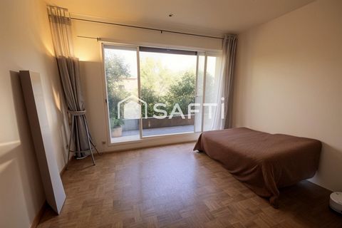 Grand studio avec jardin à 50m du métro et des commerces