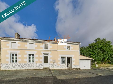 Maison charentaise à raffraichir, 3 ou 4 chambres