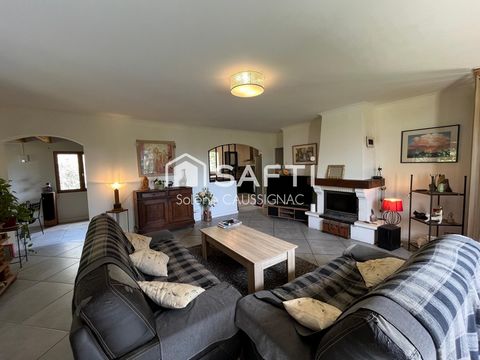 Maison de plain-pied de 123m2 sur un terrain de 2221m2 constructible