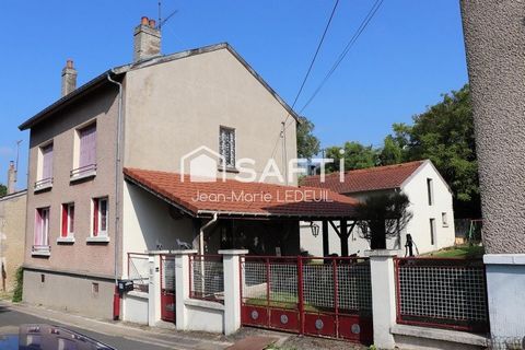 Maison 4 chambres, garage, dépendance et jardin.