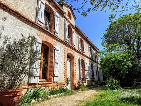 Élégante maison de ville type toulousaine