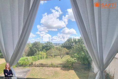 Maison saine avec jolie vue dégagée à Brossac
