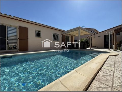 Charmante maison de Plain-Pied avec Jardin & Piscine