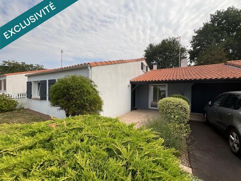 Maison de plain-pied 121m2, 3 chambres, 1 mezzanine, 1 garage proche du centre de Mouilleron