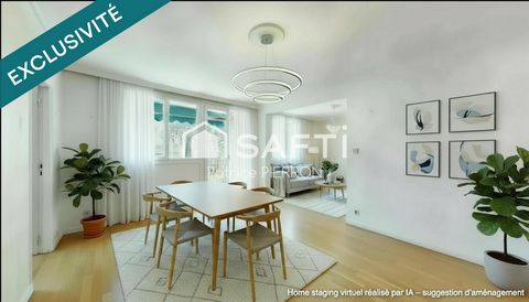 Appartement T5 traversant – Proche tram