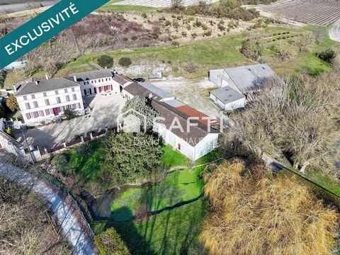 3 Maisons avec garages et nombreuses dépendances
