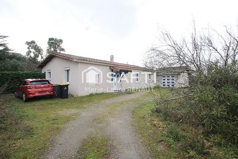 Plain-pied - Bel environnement - Garage - Piscine