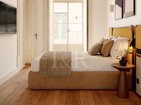 Very spacious 1+1 bedroom duplex apartment with 188 sqm, located in the Ando Living Pedras Negras House project. This apartment is distributed over two floors as follows: upon entering, on the lower floor, we arrive at the living room with an open ki...