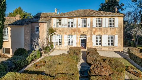 Bien d'exception - proche du centre d'Aix en Provence