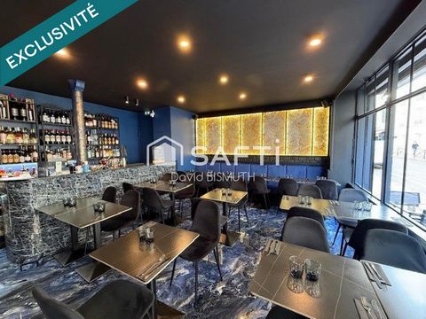 RESTAURANT SUR LEVALLOIS CENTRE AVEC UNE SURFACE DE 60 M2 POUR 50 COUVERTS DONT UNE TERRASSE DE 20 PLACES EXTRACTION DE 400