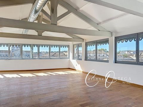 Villa sur le toit avec vue panoramique sur le centre ville de NIMES