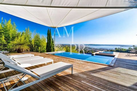 Vue mer panoramique - Golfe - Juan