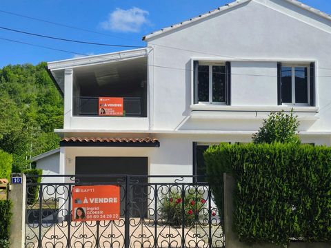 Idéalement située, proche commodités avec jardin et garage