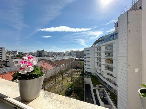 Auteuil Sud – 2 pièces lumineux avec vue dégagée
