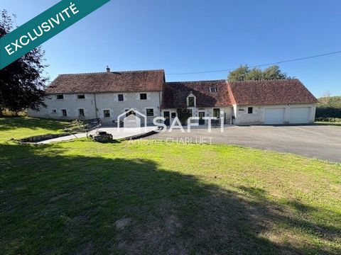 COUP DE CŒUR – PERLE RARE EN CAMPAGNE DE CHÂTILLON-SUR-INDRE ! 255 m² – 4 chambres – PARTIE AIR BNB – Terrain 6635 m²