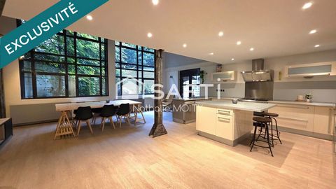 MAGNIFIQUE ET UNIQUE ! LOFT INDUSTRIEL D'EXCEPTION au cœur de Saint-Quentin.