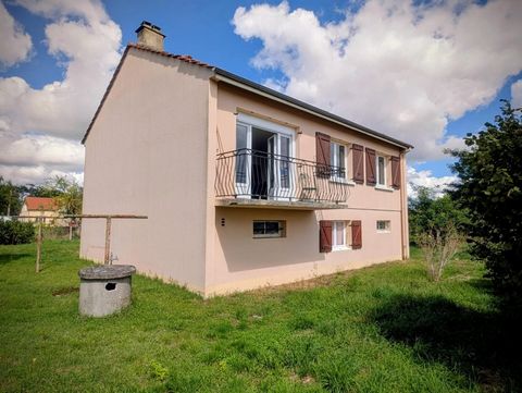 Maison sur sous-sol avec grand terrain - Proche Digoin