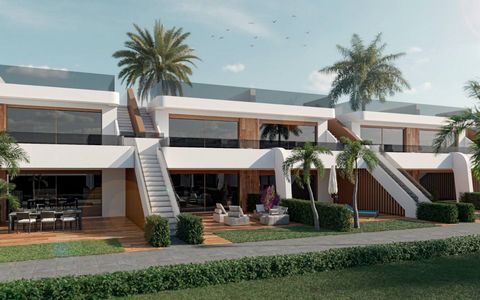 Bungalows te koop in Alhama Nature Resort, Murcia Een exclusief complex van 18 woningen dat design, comfort en natuur combineert. Met opties van 2 of 3 slaapkamers en 2 badkamers, zijn deze bungalows ontworpen met het welzijn en de levenskwaliteit va...