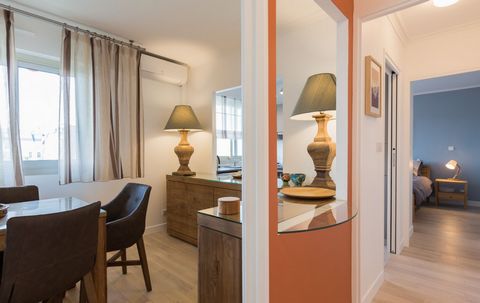 Appartement élégant de 2 chambres avec balcon dans le quartier d'Auteuil