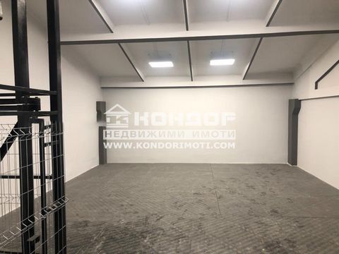 Offer 57735: TOP LOCATION !! FACING MAIN !! BOULEVARD Warehouse with administrative part in the industrial zone of Plovdiv! The warehouse is on 3 levels with office separate rooms on each floor. The property is divided into three floors by a metal st...