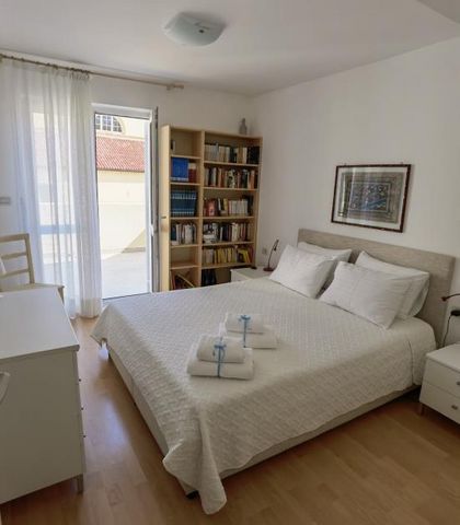 Aria (app1) is an apartment with an exceptional location, an apartment with the most beautiful view of the sea and the park in Novigrad. 60 m2 + 50 m2 terrace just for your enjoyment! The master bedroom has a massive double bed with extra comfortable...