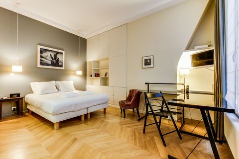 The prices may vary during June, July, and August 2024 as well as during the Olympics. We will provide you with the rates once your request has been made. This two bedrooms, two bathrooms, Paris apartment rental is literally one block to the Seine ri...