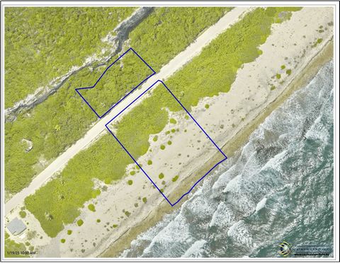 This 2 acre parcel is on the popular South side of Cayman Brac. Sapphire blue ocean views, and partial sandy beach on iron shore Approximately 195ft Beachfront property that runs from sea to bluff. High elevation and perfect for a beach home or small...