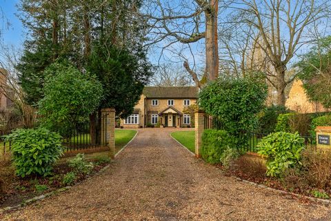 This stunning four-bedroom family home, formerly the vicarage in the sought after riverside village of Hurley and sits on a generous plot of 0.45 acres, with a delightful southwest facing garden and large gardens to front offering both privacy and ex...