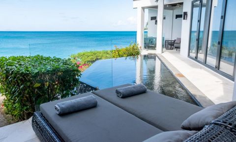 Located in Tamarind Hills. This two bedroom villa unit enjoys magnificent views overlooking Darkwood Beach and the Caribbean Sea. The stunning views can be enjoyed from the open plan kitchen, living and dining area on the ground floor which lead out ...