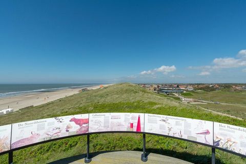 Gemütlicher Bungalow mit viel Privatsphäre nur wenige Gehminuten vom Strand von Sint Maartenszee entfernt. Ein sehr schöner Bungalow für eine Familie oder zwei zusammen reisende Paare. Von Ihrem Ferienhaus aus können Sie durch den Park in das Dünenge...