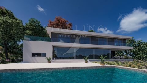 VILLA MIT POOL, ZU VERKAUFEN, VIŽINADA, 420 m2 Eine Luxusvilla mit Infinity-Pool und Aufzug zum Verkauf, mit einer Gesamtwohnfläche von 420 m2, in idealer Lage mit einem schönen Panoramablick auf das Meer und die Natur, in einem ruhigen Dorf, nur 15 ...