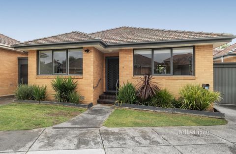 Be impressed by the renovation inside and out of this well-proportioned two bedroom two bathroom cream brick villa unit. A rarity with a second bathroom, this savvy stand out enjoys a wide entrance hall that opens into the substantial living and dini...