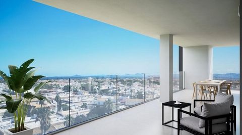 Penthouse met 3 slaapkamers te koop met toeristenvergunning in Los Alcazares (Murcia).~~Toplocatie in Los Alcázares, Murcia~Gelegen in de gewilde woonwijk Los Narejos in Los Alcázares, Murcia, bieden deze nieuw gebouwde toeristische appartementen de ...