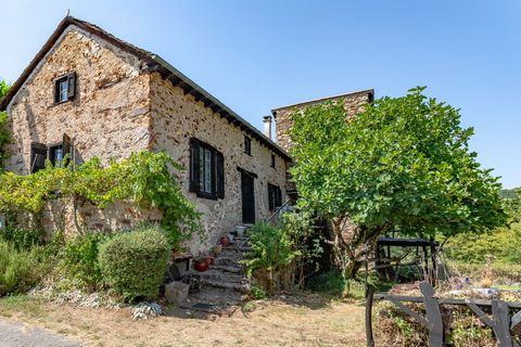 Fermette en pierre  153 m²  1 ha attenant  Entre Albi et Rodez